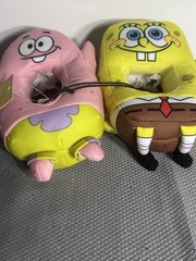 Nickelodeon Spongebob SquarePants & Patrick Kids slippers size 11-12 Youth