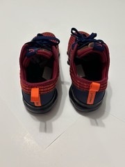 Nike Air VaporMax Flyknit 3 GS 5.5Y BQ5238-602 Noble Red Blue Void Sneakers