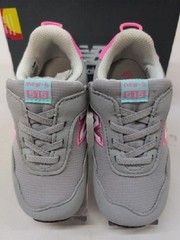 New Balance Kids 515 New B Hook & Loop Sneakers Shoes US 6 Grey