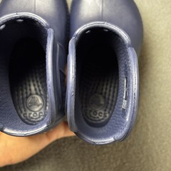 Crocs Kids Blue Handle it Rain Boots US Toddler’s Size C6 Slip-On Toddler 6