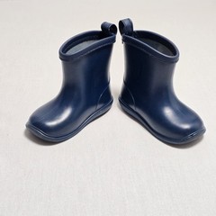 Tree Grandpa Toddler Rubber Rain Boots Blue Size 5M Brand Size 13 Easy Pull On