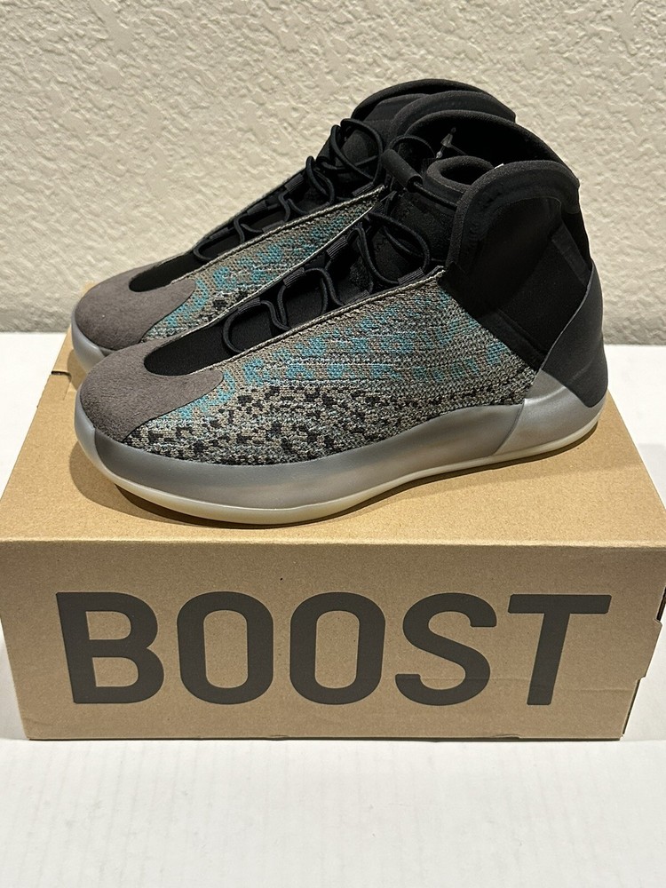 Kids Adidas YEEZY QNTM “TEAL BLUE” (KIDS), G58865, US Size 3