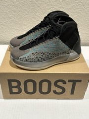 Kids Adidas YEEZY QNTM “TEAL BLUE” (KIDS), G58865, US Size 3