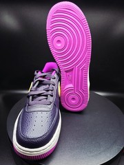 Nike Air Force 1 (GS) Sneakers Cave Purple/Solar Flare DX5805 US 6.5 WOMEN/5 Y