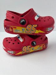 Crocs Disney Pixar Lightning McQueen Cars Toddler C8 Shoes Slip On Clogs