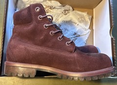 Timberland 6 inch Premium Boot Limited Edition Dark Red Junior Size 6M