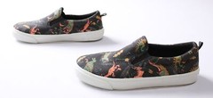 Old Navy Kid’s Gender-Neutral Canvas Slip-on Sneakers MP9 Dino Size US: 4