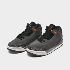KID PRE SCHOOL JORDAN 3 RETRO_NIGHT STADIUM/ORANGE-BLACK DM0966 080