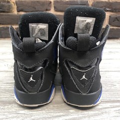 Air Jordan True Flight 343796-042 Unisex Youth Black Sneakers Size 2Y