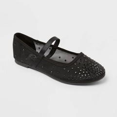 Kids‘ Sybil Ballet Flats – art class Black 4