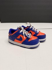 Custom Nike Dunk Low TD “Knicks Champions” Toddler Size 8C