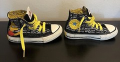 CONVERSE Chuck Taylor All Star Junior Size 11 Bart Simpson Groening 2013 Rare