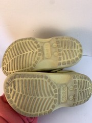 Crocs Kids Crocband Clogs Yellow Unisex Size Mens 1 Women 3 Slip On Sandals