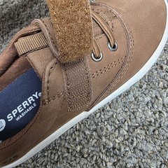 Sperry Spinnaker Jr. Washable Sneaker in Tan Children’s Size 10 M