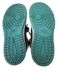 Nike Dunk Mid Youth Sneakers Anthracite / Turquoise Size 11C High Top Streetwear
