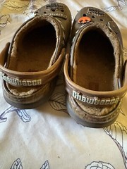 Cute Star Wars Chewbacca X Crocs Lined Shoes Size Junior 2 US 33-34 EUR