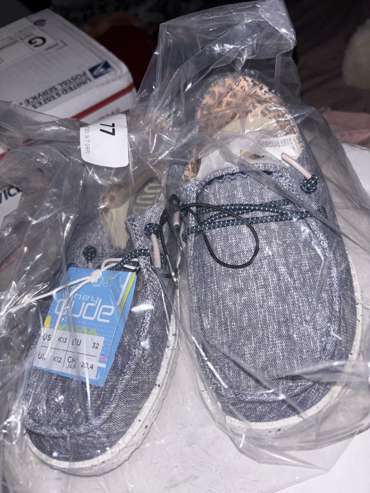 Hey Dude Wendy Chambray Blue Kids 13
