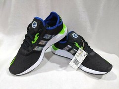 adidas Swift Run X Black/Green/Multi Boy’s Sneakers – Size 7 NWOB FZ4621