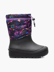 Bogs Snow Shell Kids 5 Purple Multi Neon Unicorn Waterproof Winter Boot RHS6493
