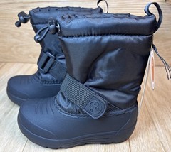 NEW Northside Waterproof Black Boots Youth 6 Thinsulate Insulate Adjustable