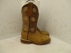 Old Corral Little Kids Toddler Brown Leather Western Cowboy Boots Mexico Size 15