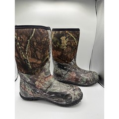 Bogs Classic High Mossy Oak Insulated Camo Boots Kids Size 6 Waterproof Winter
