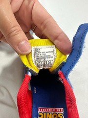 Kids Sneaker With lights Hook & Loop Sonic Logo