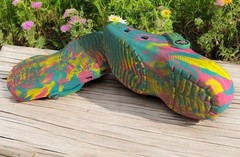 Kids Crocs Crocband Marbled Tie Dye Pastel Child Size 13 Pink Yellow Blue Mint