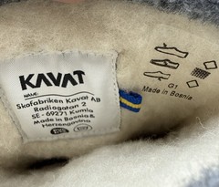 KAVAT KIDS WARM-LINED WATERPROOF GIMO RUBBER BOOTS. Size 11 US/28 EU. Black