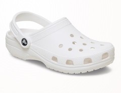 white crocs junior with tags size J1