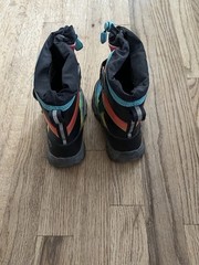 Lands End Snow Flurry Winter Boots Insulated Youth / Adolescent Size 10 M