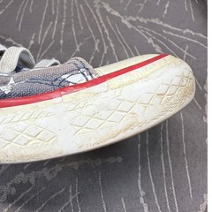 Converse All Stars red white blue flag shoes Kids Size 2
