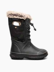 Bogs – Kids Arcata Black Camo 72719-001 Insulated Winter Boots New in Box