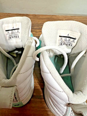 🔥Jordan 12 🔥 Flu Game 🔥 White/Mint Green 1y – Same day shipping
