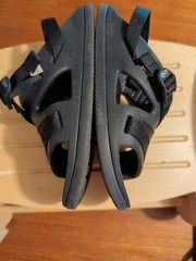 Chaco Chillos Sport Size 5 Kids Junior Adjustable Sandals Black rubber