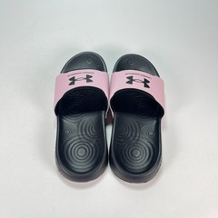 Under Armour Ignite Select Pink Black Slides Sandals 3027227-001 Youth Size 3Y