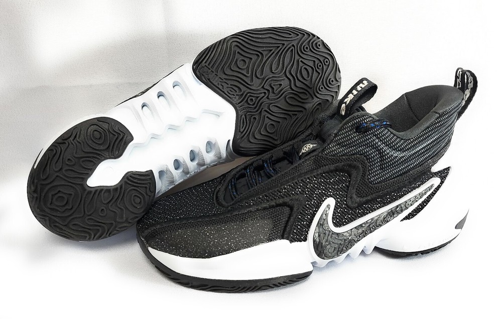 Kids Youth Nike Cosmic Unity 2 DH1537 003 Black White Basketball Sneakers Shoes