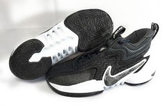 Kids Youth Nike Cosmic Unity 2 DH1537 003 Black White Basketball Sneakers Shoes