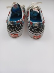 KIDS VANS ERA X Marvel Comics Spiderman Shoes Size 3.5 Limited Edition 2013