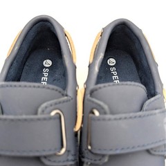 Sperry Kids‘ Top Sider Authentic Boat Shoes Round Toe Blue Size US7M EU23
