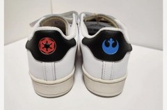 🔥Adidas Superstar STARWARS CF C Kids Sneaker Yoda Darth Vader FZ0645 Size 2.5