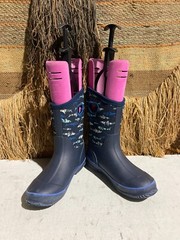 UNKNOWN RUBBER RAIN WINTER BOOTS SIZE 5