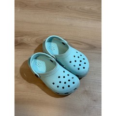 Crocs Classic Clog Light Blue C10 Kids Slip On Water Shoe Comfort Toddler