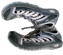 Chaco Eco Close Toe Shoe Slip On Water Sandal Youth Size 4 Black/ Grey~☆~