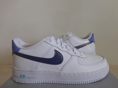 Nike Air Force 1 LV8 1 (GS) White-Dark Purple Dust Sz 5Y [DC8188-100]