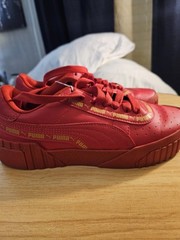Puma Cali Taping Red Gold