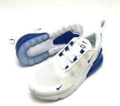 *NEW* Pre-School Kids NIKE AIR MAX 270 (PS) WHITE GAME ROYAL (AO2372 118)
