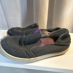 Kids OluKai Nohea Mesh Size 13 Gray And Purple
