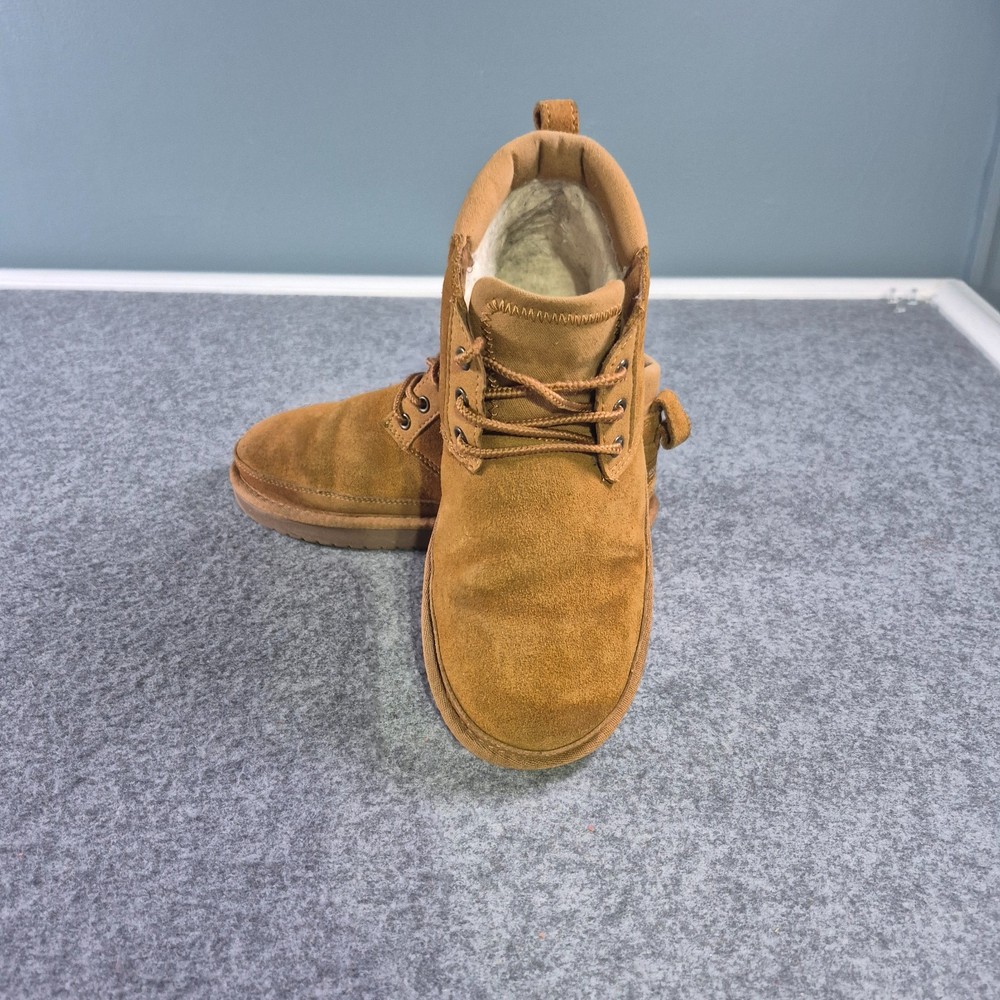 Koolaburra by UGG Kids Adva Suede Upper Chestnut Size 3 Lined Warm