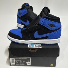 Jordan 1 High Royal Reimagined Pre School Size 3Y Youth Little Kids FD1412-042